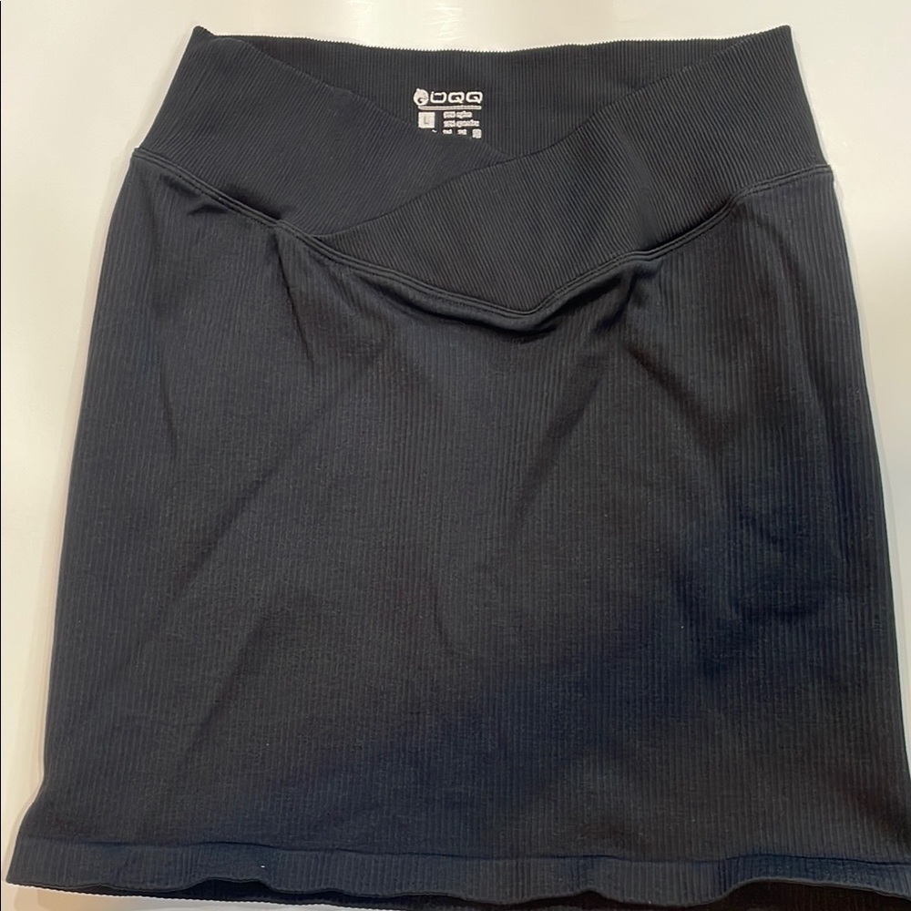 Black Knee-Length Pencil Skirt for Work